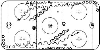 atom hockey drill net drive
