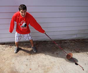 stickhandling tip